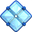 diamond with a dot