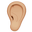 ear medium-light skin tone