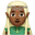 elf medium-dark skin tone