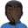 man facepalming dark skin tone