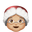 Mrs. Claus medium-light skin tone