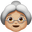 old woman medium-light skin tone