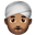 person wearing turban medium skin tone