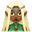 woman elf medium-dark skin tone