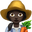 woman farmer dark skin tone