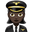 woman pilot dark skin tone