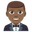 man in tuxedo medium-dark skin tone