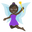 woman fairy dark skin tone