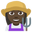 woman farmer dark skin tone