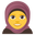 woman with headscarf