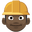 construction worker dark skin tone