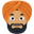 man wearing turban medium skin tone