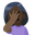 person facepalming dark skin tone