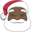 Santa Claus dark skin tone