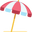 umbrella on ground