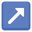 up-right arrow