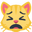 weary cat face