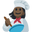 woman cook dark skin tone