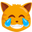 cat face with tears of joy