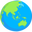 globe showing Asia-Australia