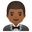 man in tuxedo medium-dark skin tone