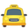 oncoming taxi