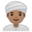 person wearing turban medium skin tone