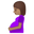 pregnant woman medium skin tone