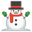 snowman without snow