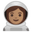 woman astronaut medium skin tone
