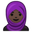 woman with headscarf dark skin tone