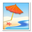 beach with umbrella