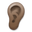 ear dark skin tone