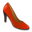 high-heeled shoe