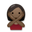 person gesturing NO dark skin tone