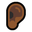 ear: medium-dark skin tone