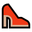 high-heeled shoe