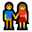 man and woman holding hands