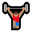 man lifting weights medium skin tone