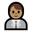 man office worker medium skin tone