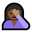 person facepalming medium-dark skin tone