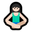 person in lotus position light skin tone