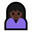 woman frowning dark skin tone