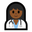 woman health worker medium-dark skin tone