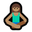 woman in lotus position medium skin tone