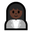 woman office worker dark skin tone