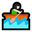 woman rowing boat light skin tone