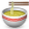 steaming bowl