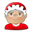 Mrs. Claus medium-light skin tone