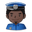 police officer dark skin tone